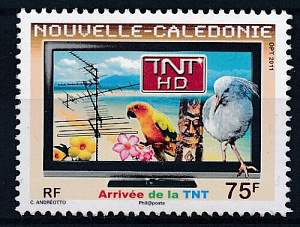 Новая Каледония, 2011, Птицы,  1 марка